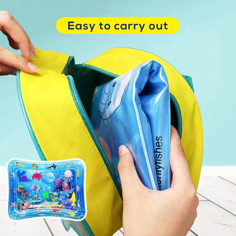 ( FREE HOME DELIVERY ) Baby Tummy Time Water Play Mat | Limited Offer Upto 50% Off