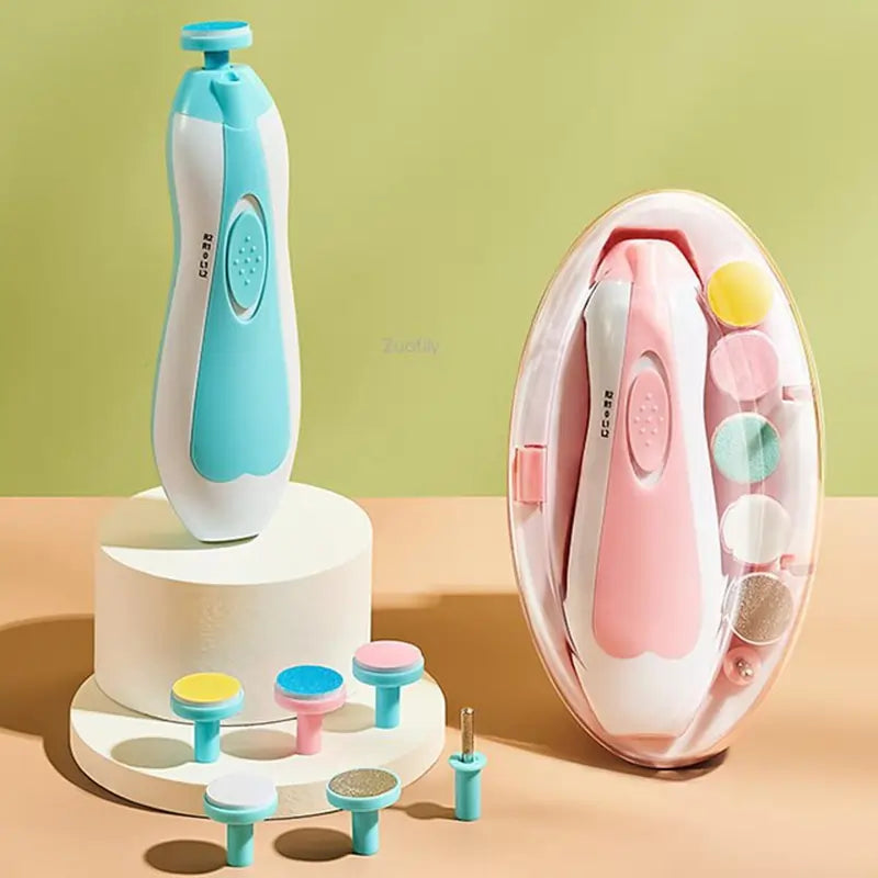 Electric Baby Nail Trimmer – Quiet, Safe & Easy