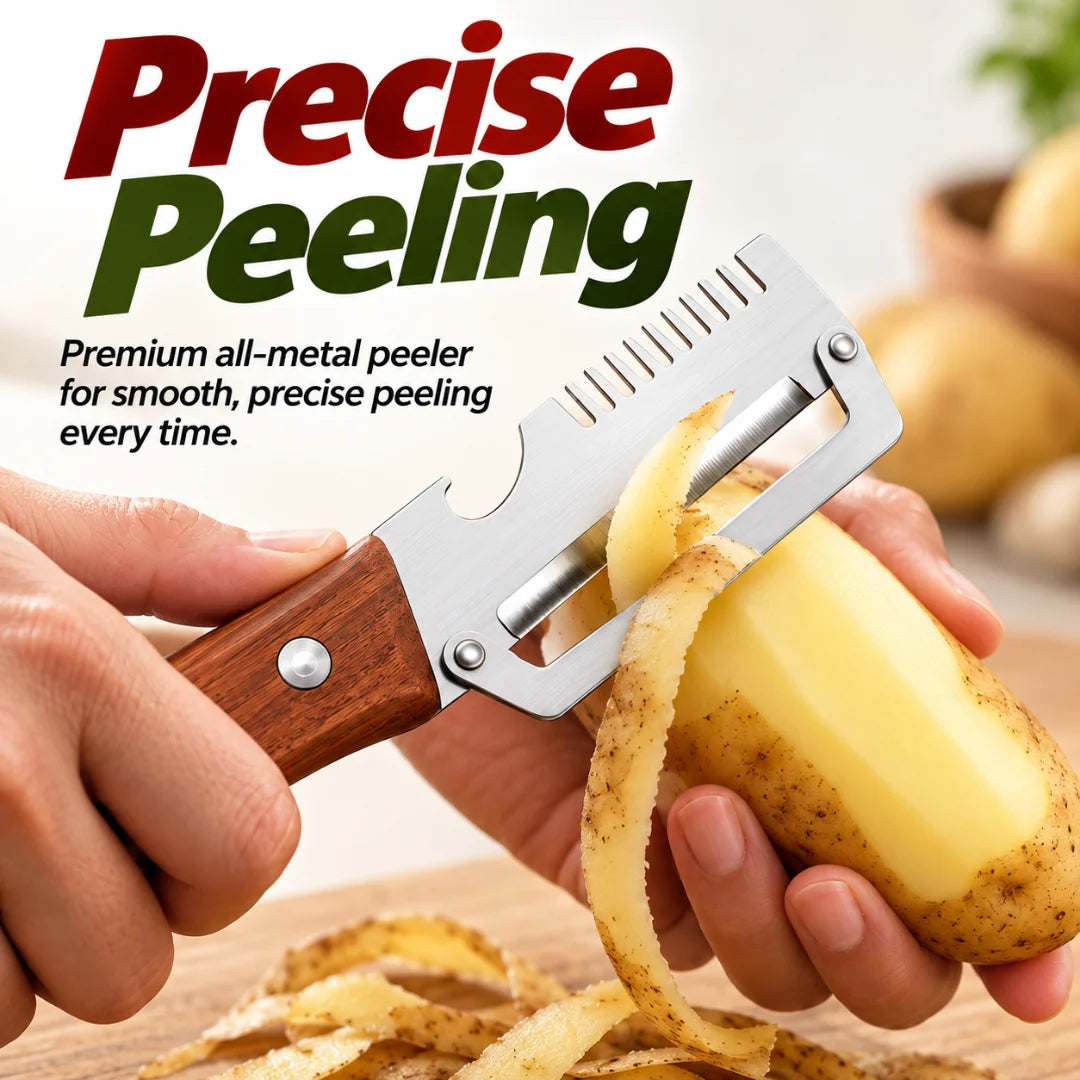 3-in-1 Peeler, Slicer & Shredder