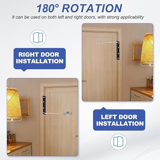 Adjustable  Automatic Door Closer – Up to 35% Off