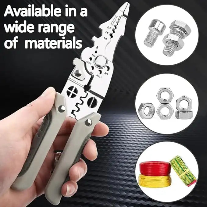 Multifunctional Wire Stripper Crimper Cable Cutter | Free Delivery