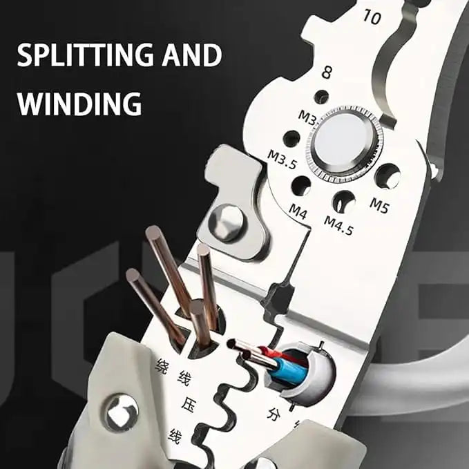 Multifunctional Wire Stripper Crimper Cable Cutter | Free Delivery