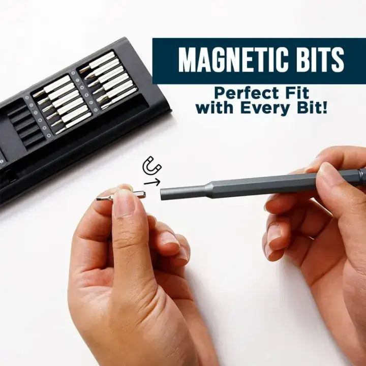 24-in-1 Precision Magnetic Screwdriver Set