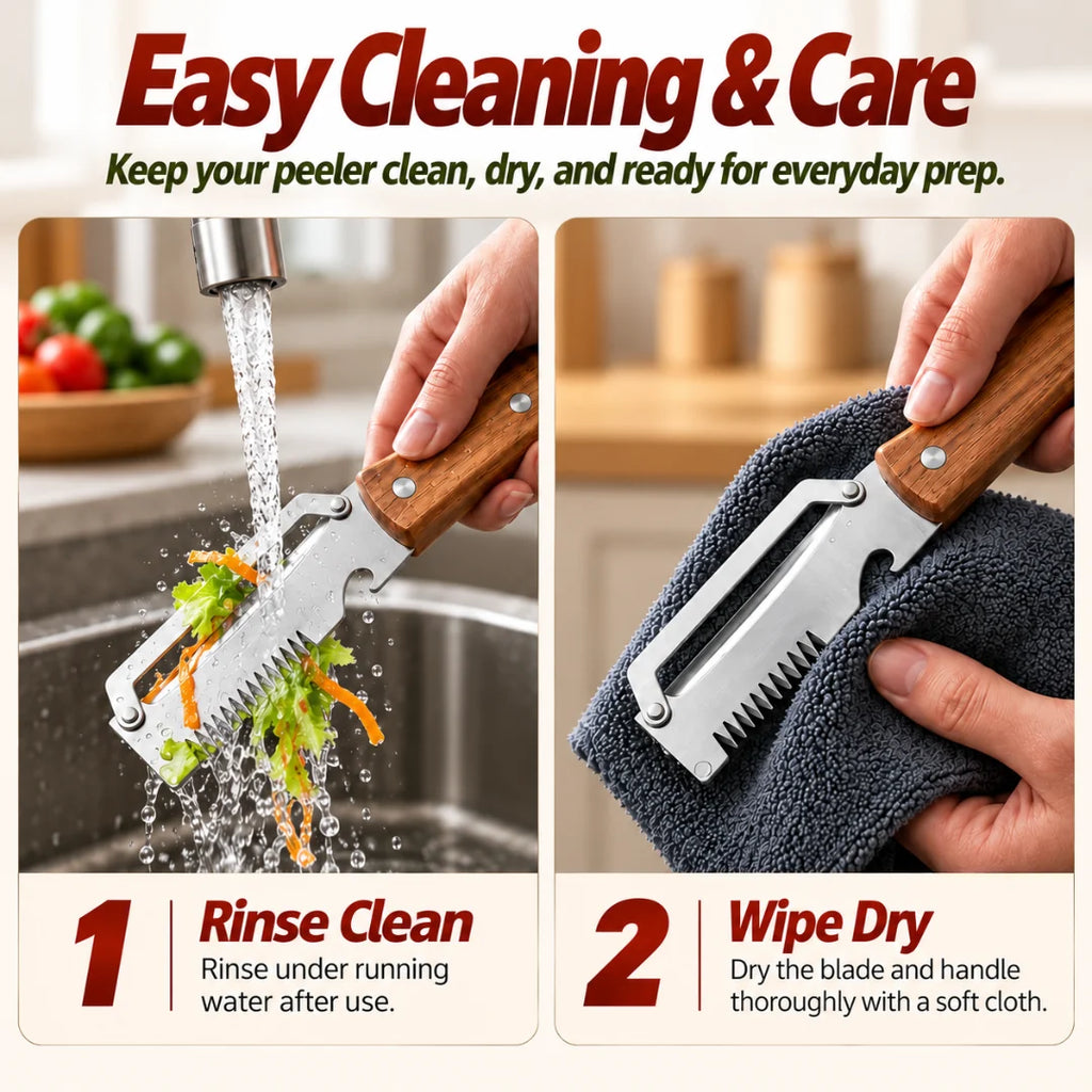 3-in-1 Peeler, Slicer & Shredder