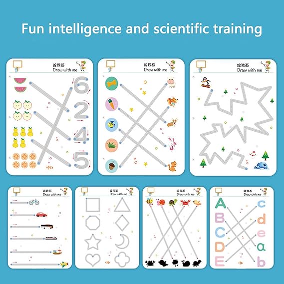 Kids Drawing & Writing Practice Book – 45% OFF