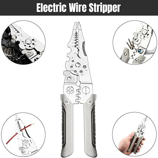 Multifunctional Wire Stripper Crimper Cable Cutter | Free Delivery