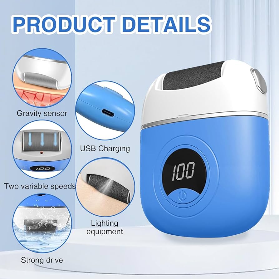 Electric Callus Remover for Feet – Perfect for Hard Skin Removal and Daily Foot Care