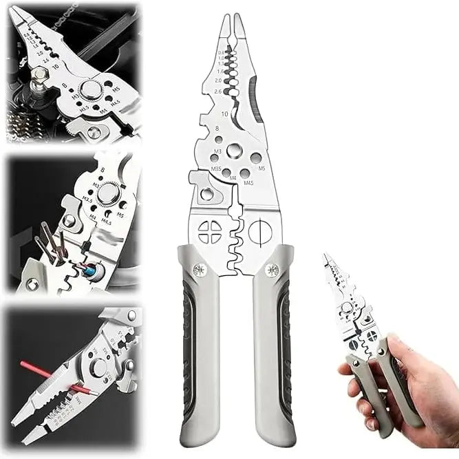 Multifunctional Wire Stripper Crimper Cable Cutter | Free Delivery