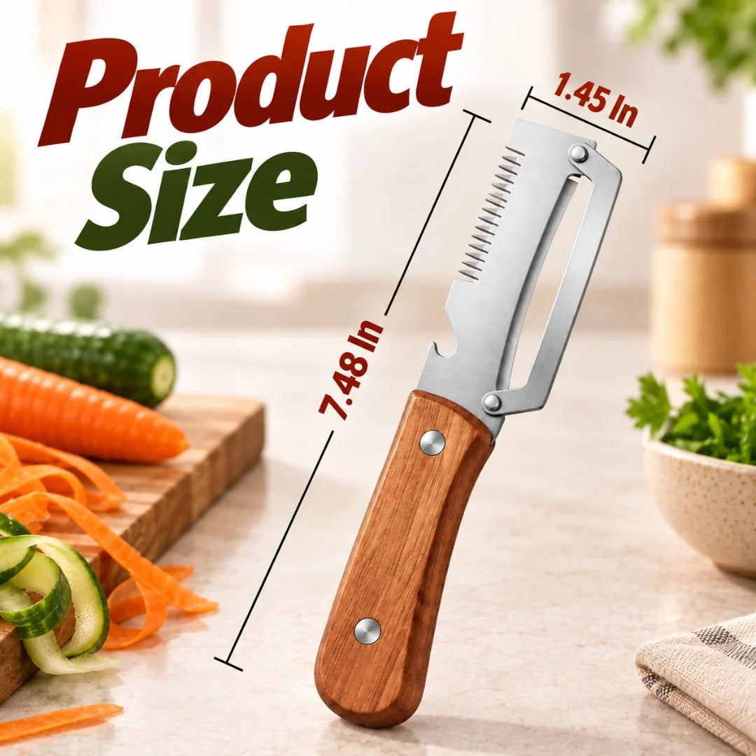 3-in-1 Peeler, Slicer & Shredder