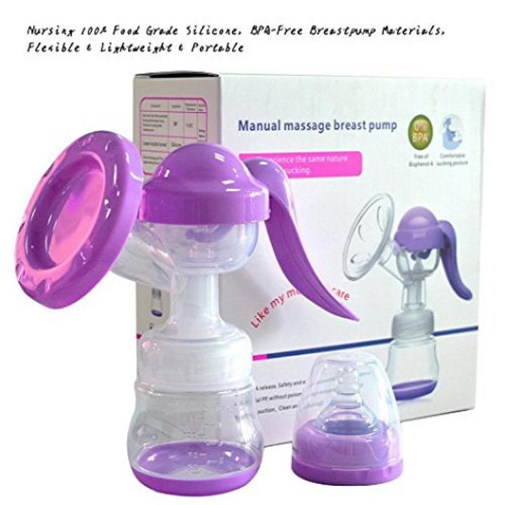 ( FREE HOME DELIVERY ) Smart Baby – Double Power Manual Breast Pump Milk Extractor For Baby Feeding - BPA Free ✅