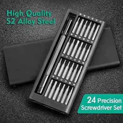 24-in-1 Precision Magnetic Screwdriver Set