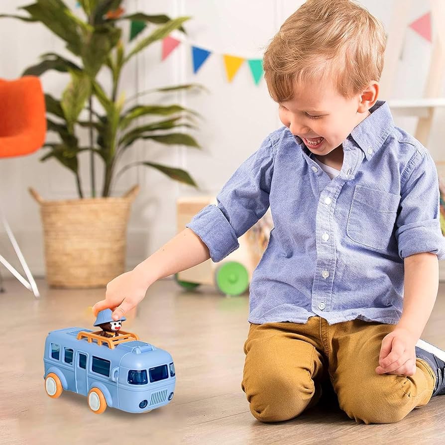 Bus Water Bottle 500ml Water Drinking Bottle for Child Travel