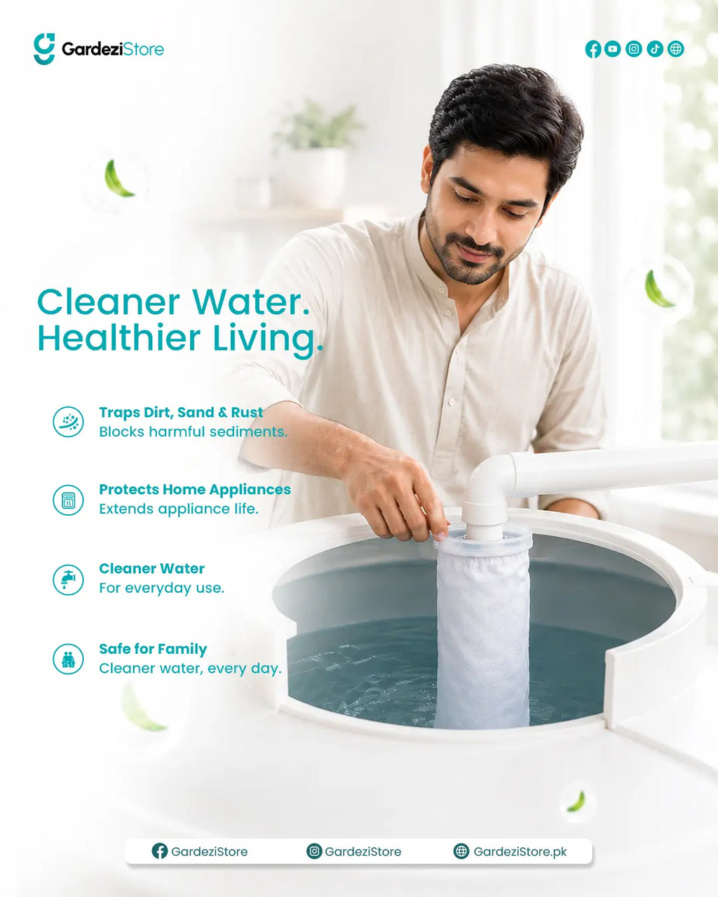 Premium Water Tank Filter Bag