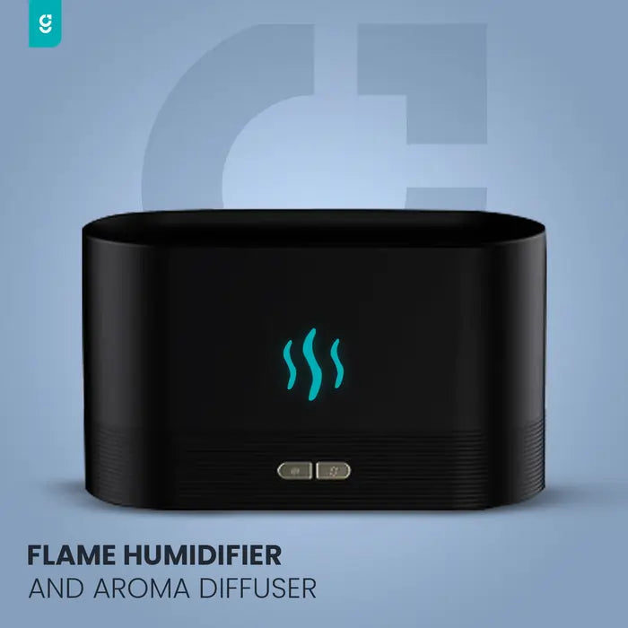 RGB Flame Humidifier and Aroma Diffuser