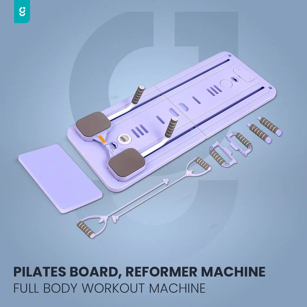 8-in-1 Foldable Pilates Board & Home Gym Kit