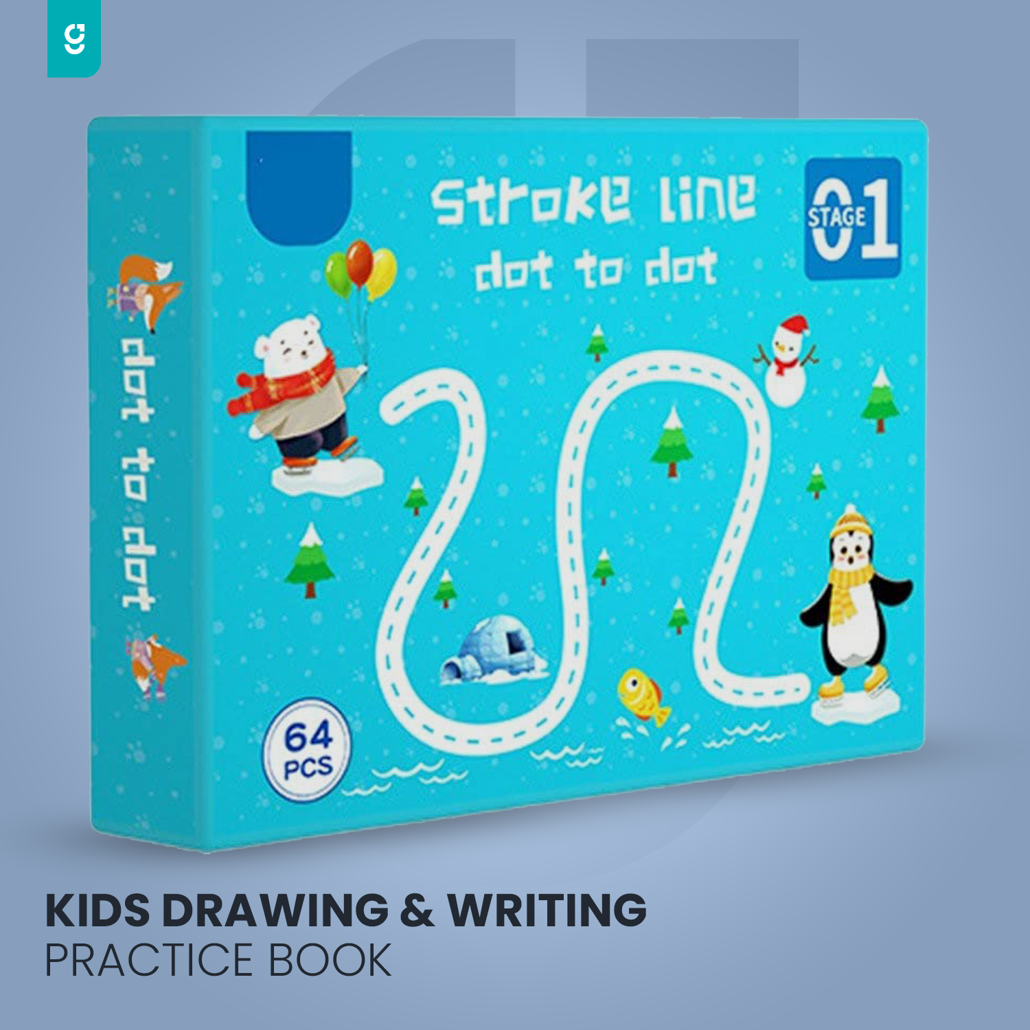 Kids Drawing & Writing Practice Book – 45% OFF