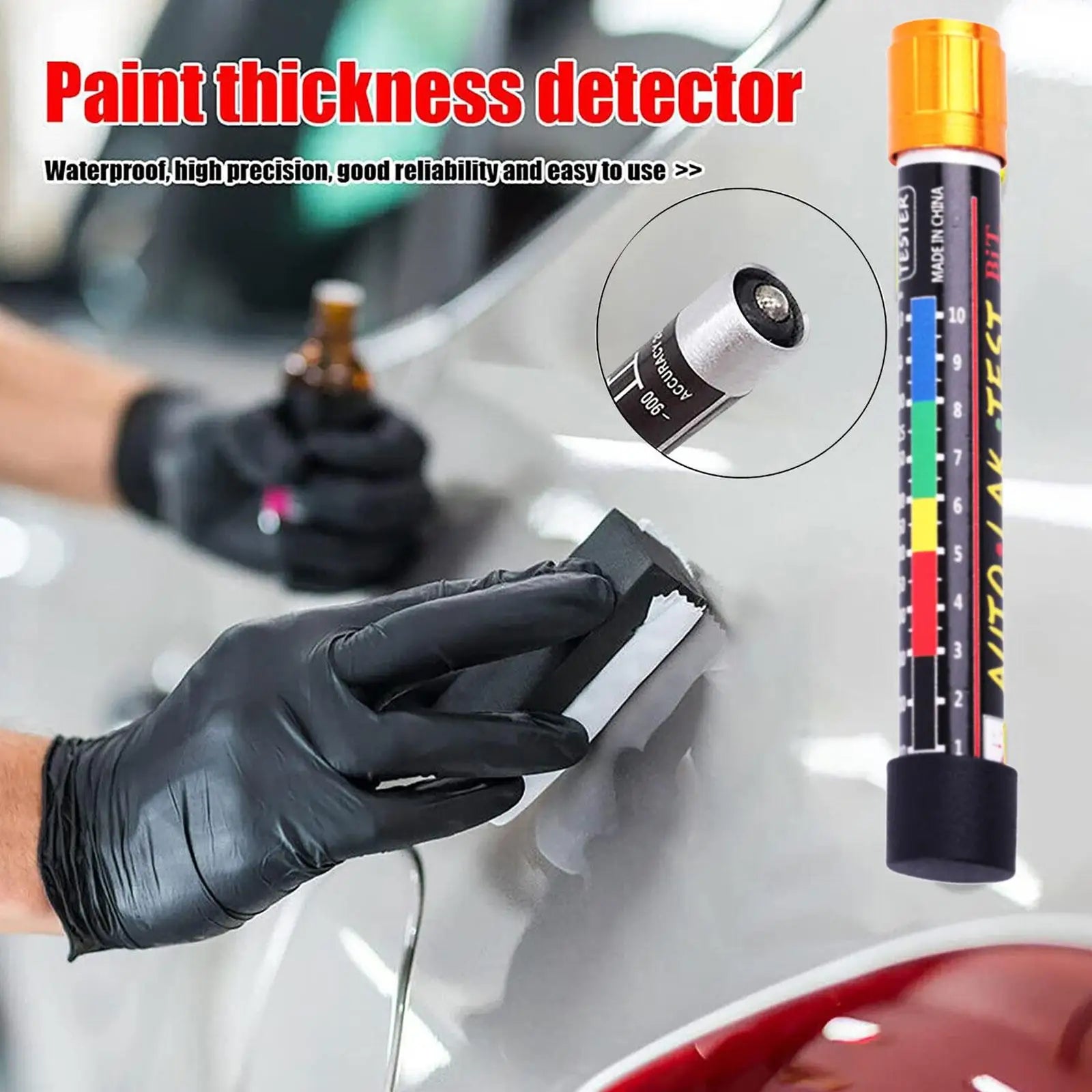 Auto Car Paint Thickness Tester Pen (FREE HOME DELIVERY)