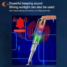 LED Photometer Test Pen Voltage Detector Voltmeter 24-250V