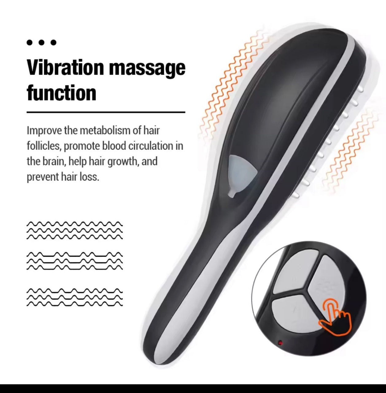 USB Electric Hair Massage Comb | Up to 35% OFF ✨