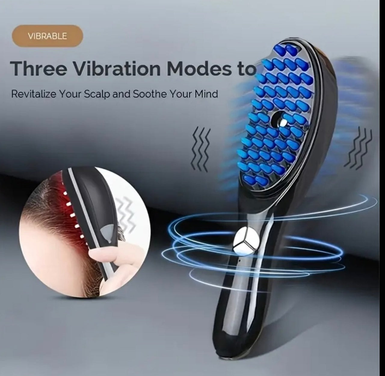 USB Electric Hair Massage Comb | Up to 35% OFF ✨