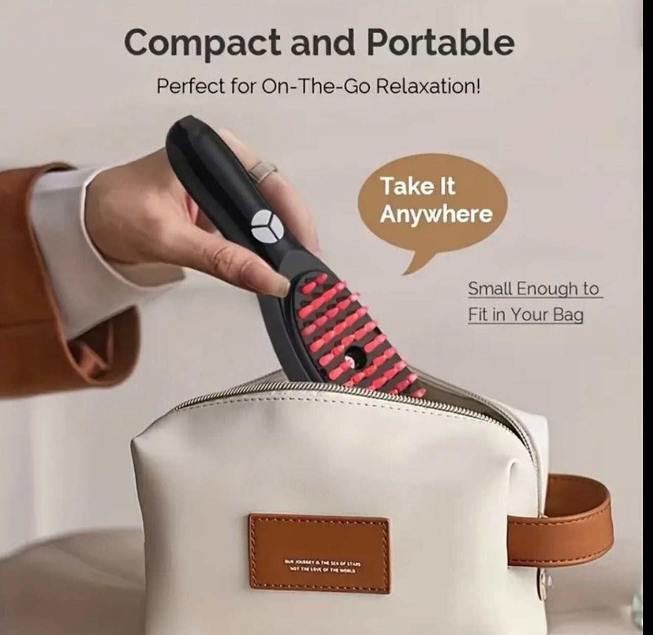 USB Electric Hair Massage Comb | Up to 35% OFF ✨