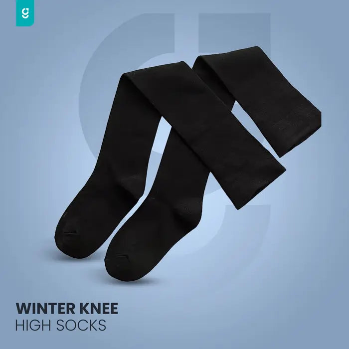 Pair Winter Knee-High Socks for Men and Women – Upto 45% Off