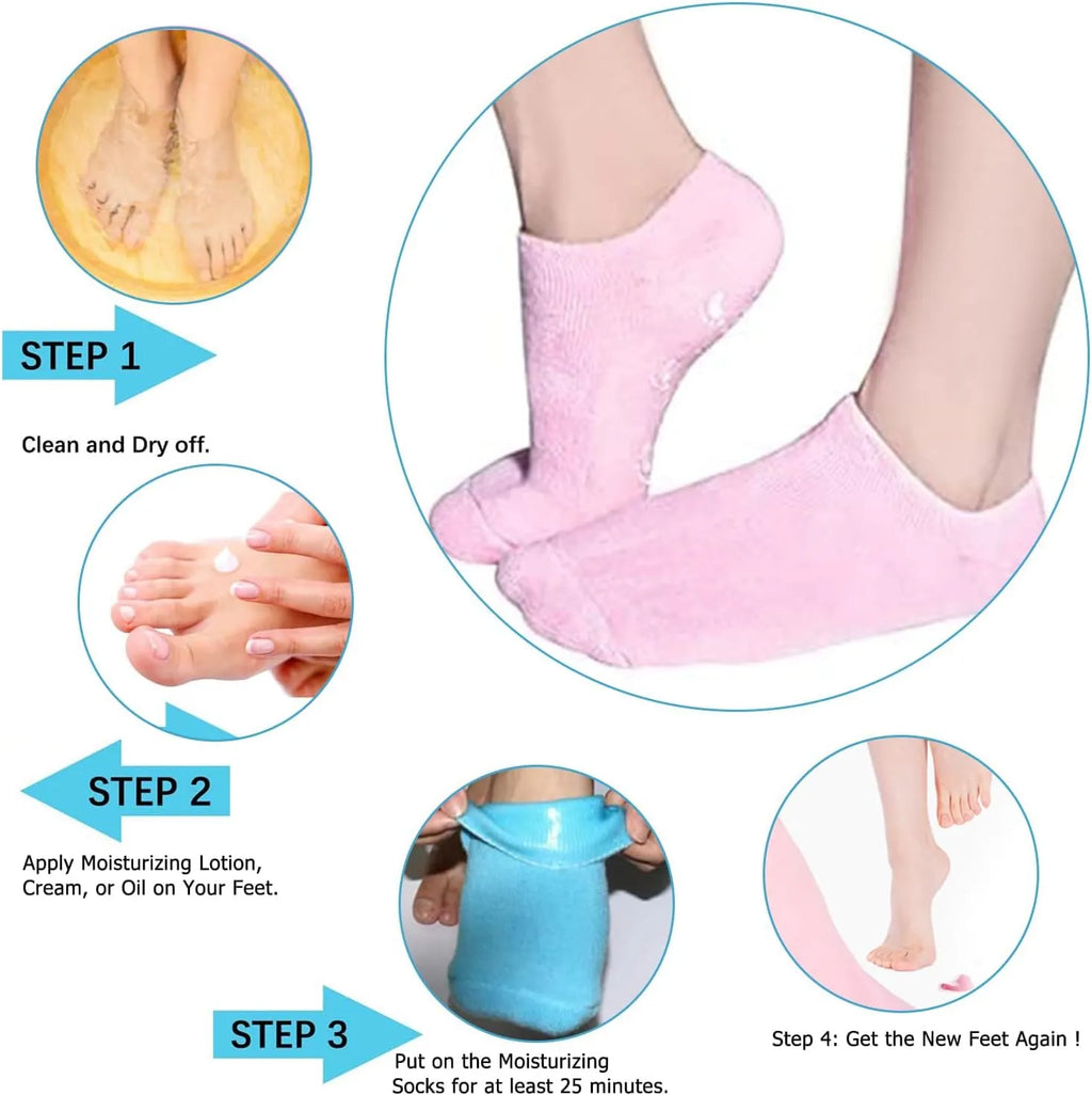 Silicone Gel Socks for Men & Women