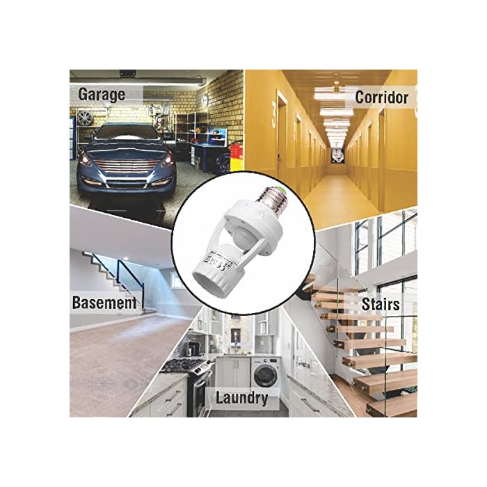 Motion Sensor Bulb Holder Upto 45% OFF