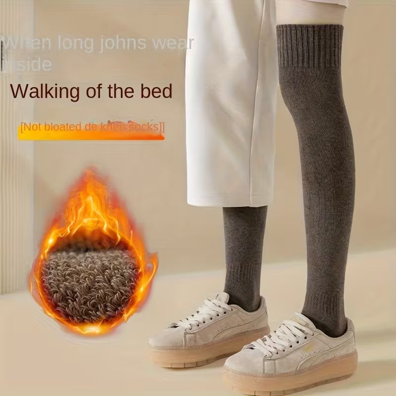 Pair Winter Knee-High Socks for Men and Women – Upto 45% Off