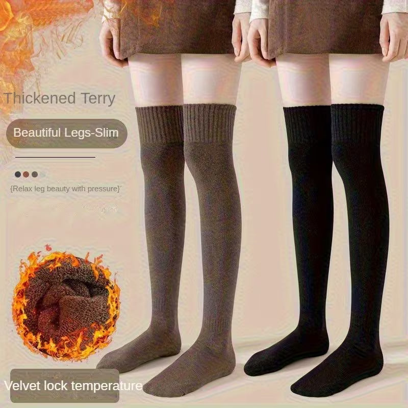 Pair Winter Knee-High Socks for Men and Women – Upto 45% Off