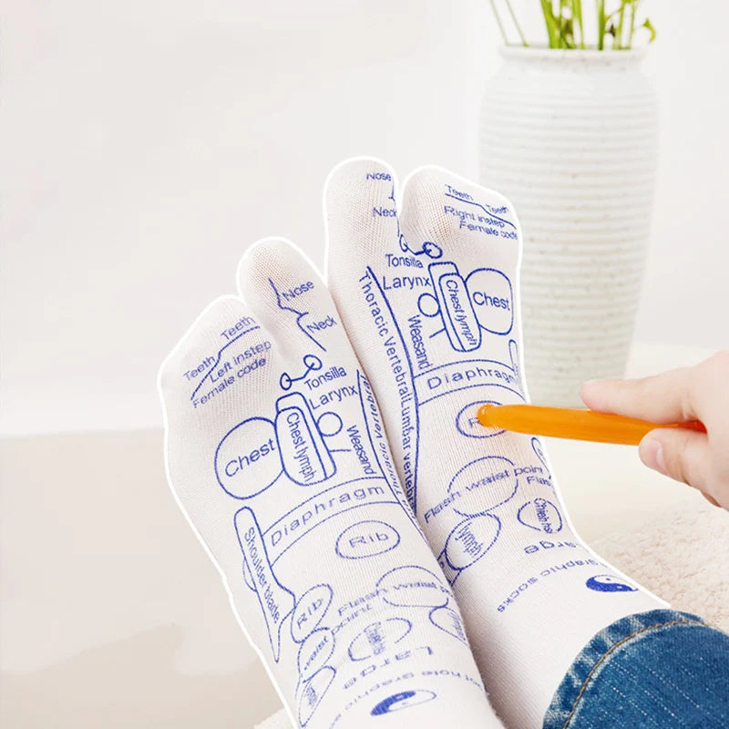 Acupressure Massage Socks (Socks + Stick)