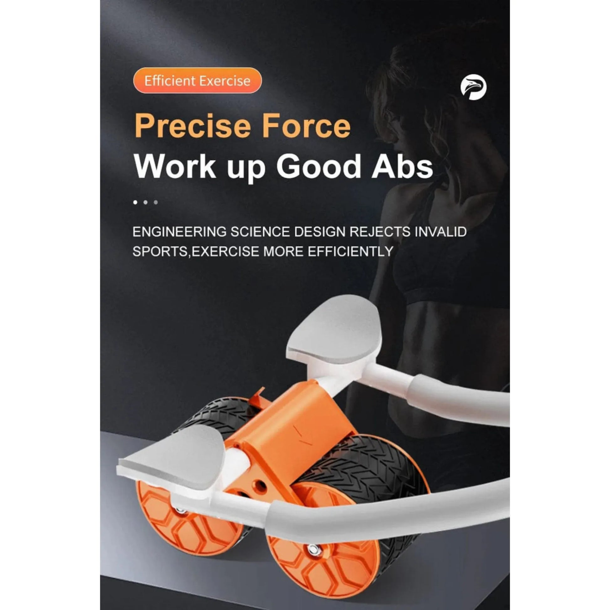 Ab Roller Wheel with Elbow Support