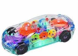 Concept Racing Educational Transparent Car With Flash Light