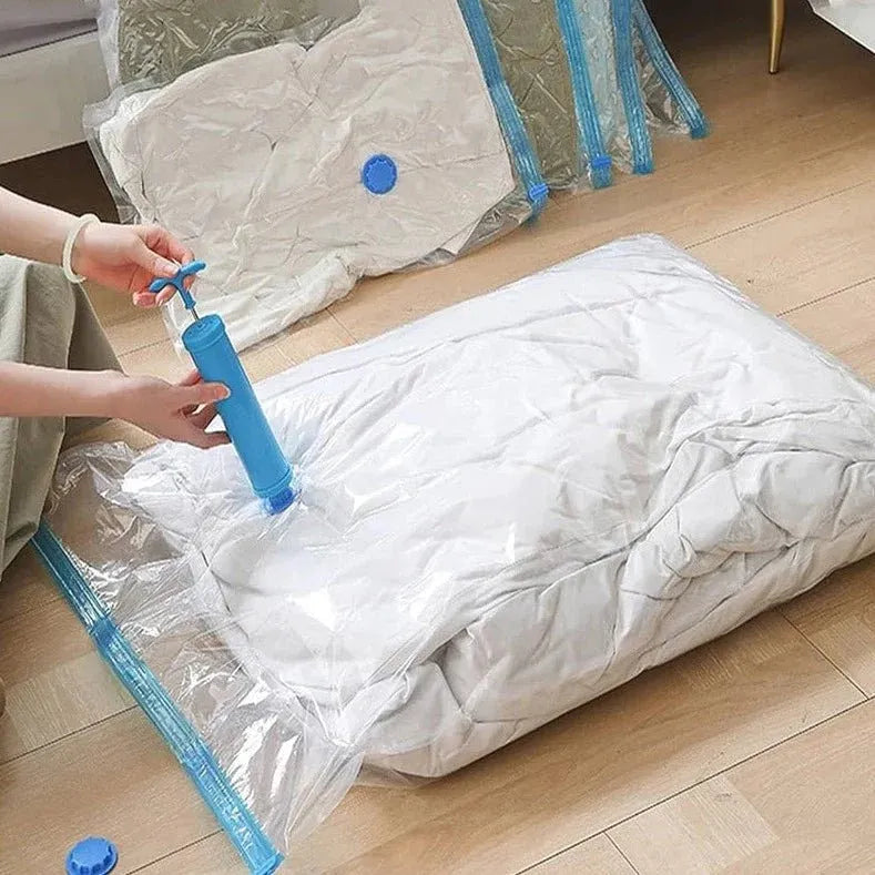 5-Vacuum Storage Bags with Hand Pump