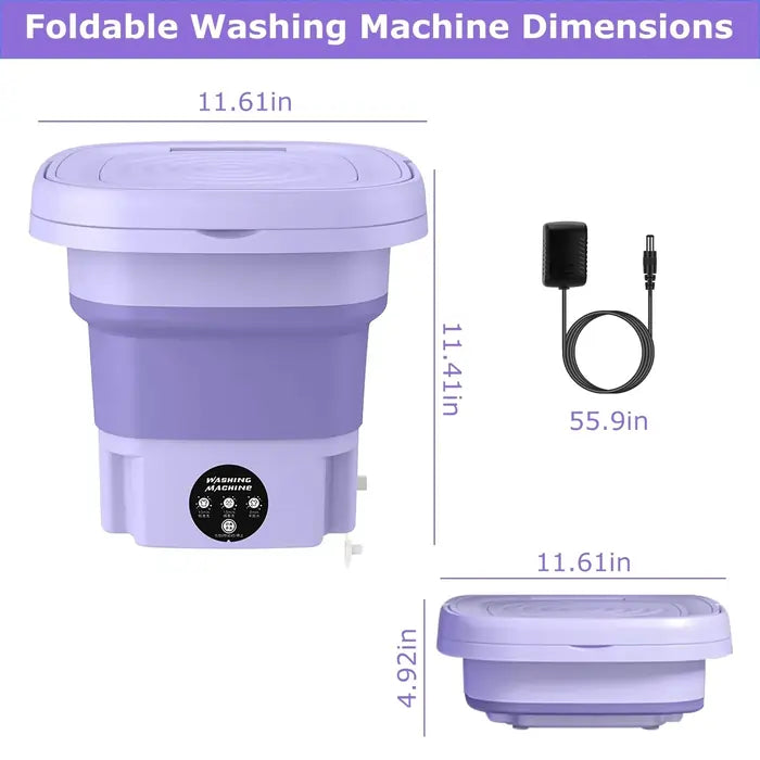 Foldable Portable Mini Washing Machine