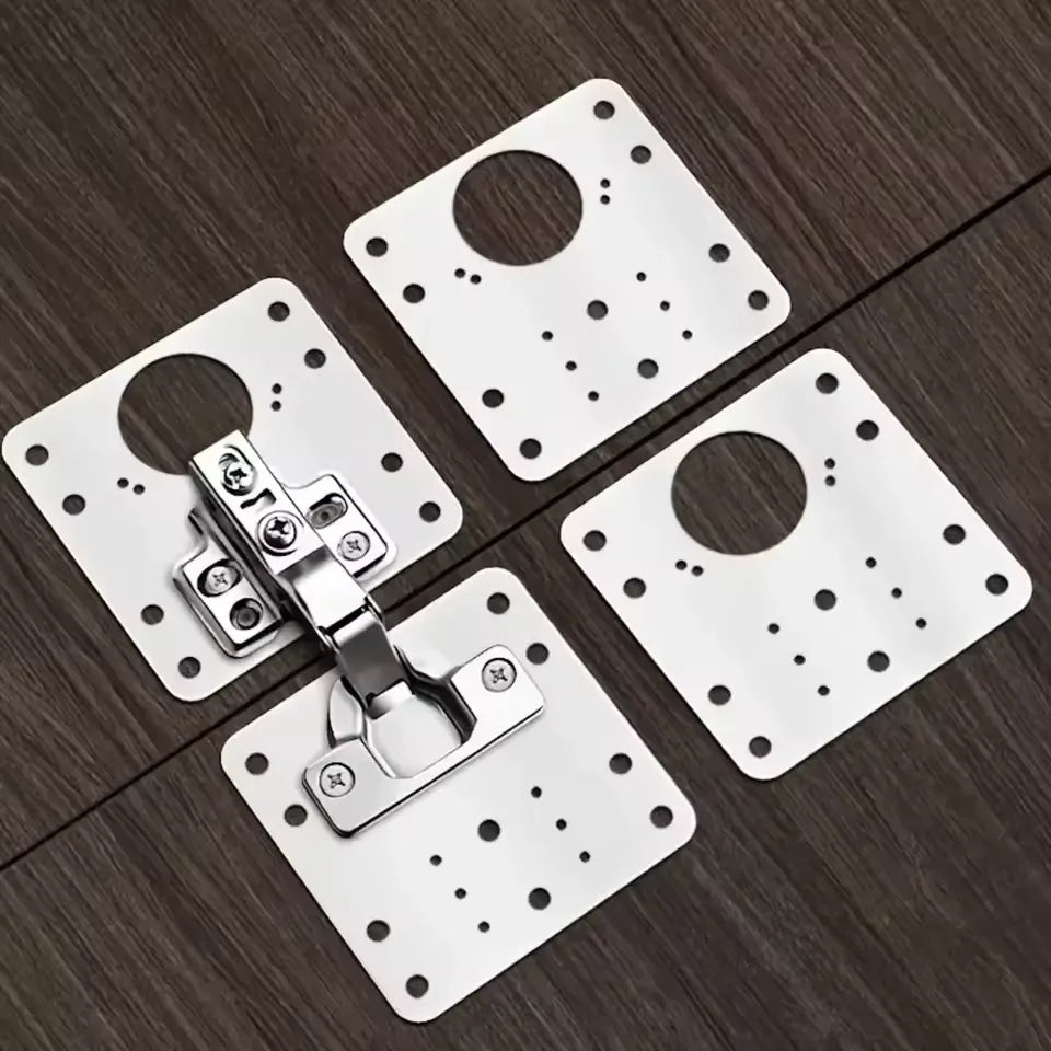 Cabinet Door Hinge Repair Plate Kit