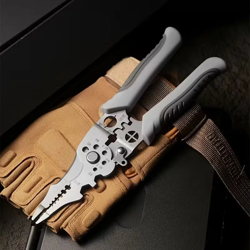 Multifunctional Wire Stripper Crimper Cable Cutter | Free Delivery