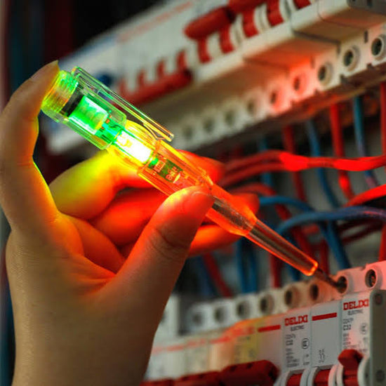 LED Photometer Test Pen Voltage Detector Voltmeter 24-250V