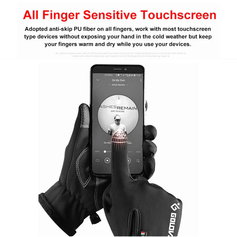 Winter Gloves Non-slip Touch Screen