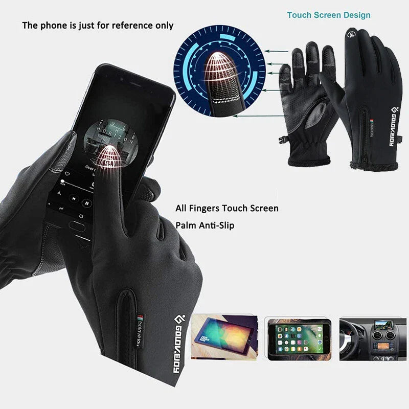 Winter Gloves Non-slip Touch Screen
