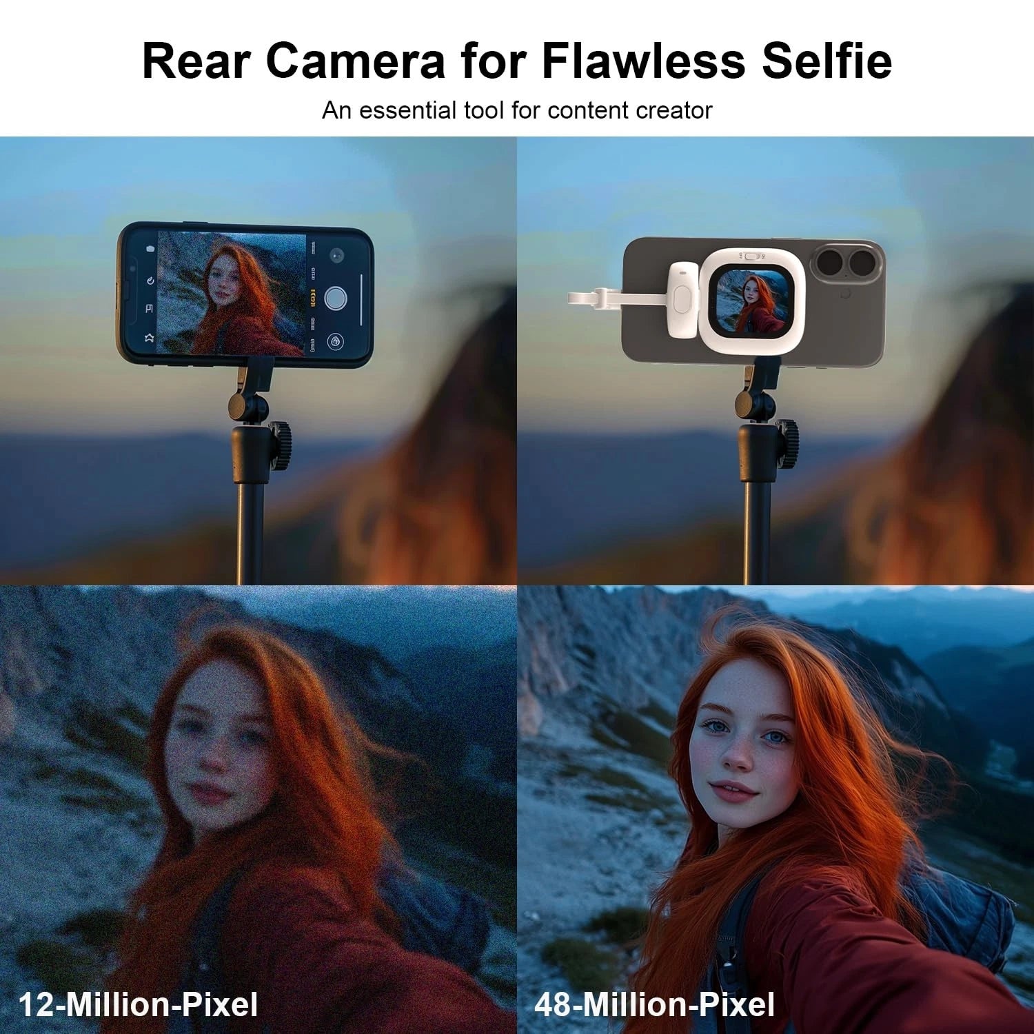 Vlog Selfie Monitor Screen