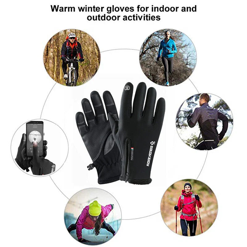 Winter Gloves Non-slip Touch Screen