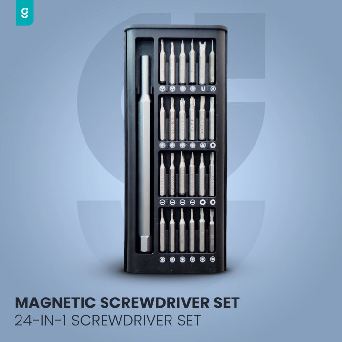 24-in-1 Precision Magnetic Screwdriver Set