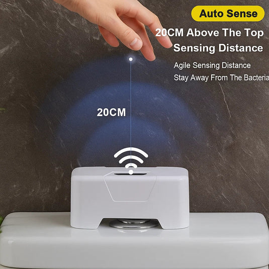 Automatic Sensing Toilet Flush Button, Touchless Smart Toilet Sensor (Free Home Delivery)